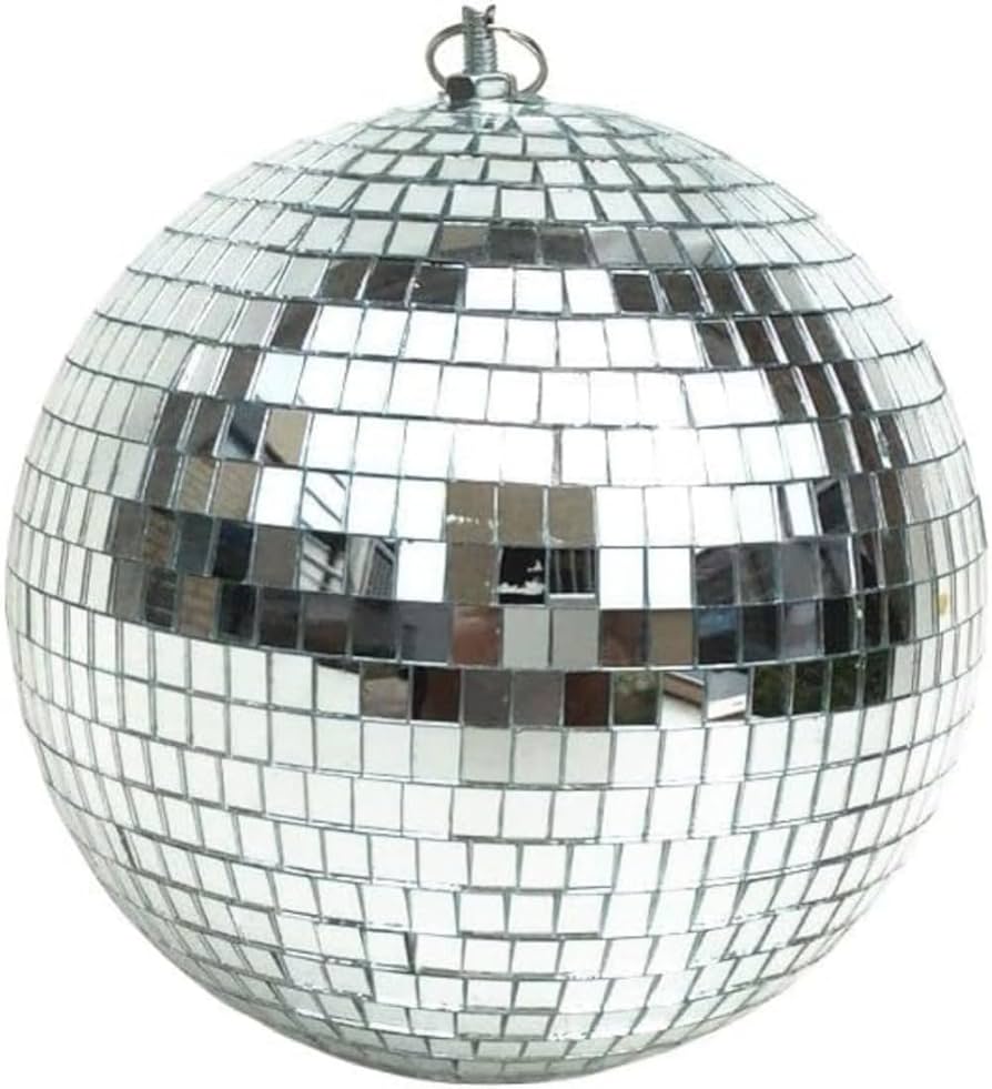 Amazon.co.jp : ミラーディスコボール 8-30cm 吊り下げ可能 吊り