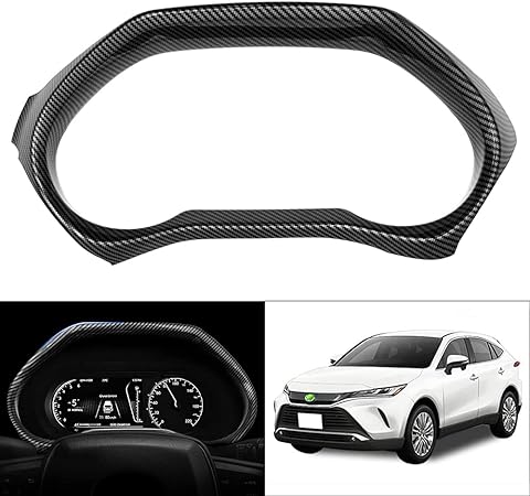 Amazon Cartist トヨタ 新型 ハリアー80系 メーターパネル メーターインナーフード ガーニッシュ インテリアパネル Harrier 年6月 現行 車種専用設計 内装パーツ カスタム 耐汚れ 耐摩擦 Abs素材 車種専用設計 取付簡単 アクセサリー 1pcs トヨタ 新型車種