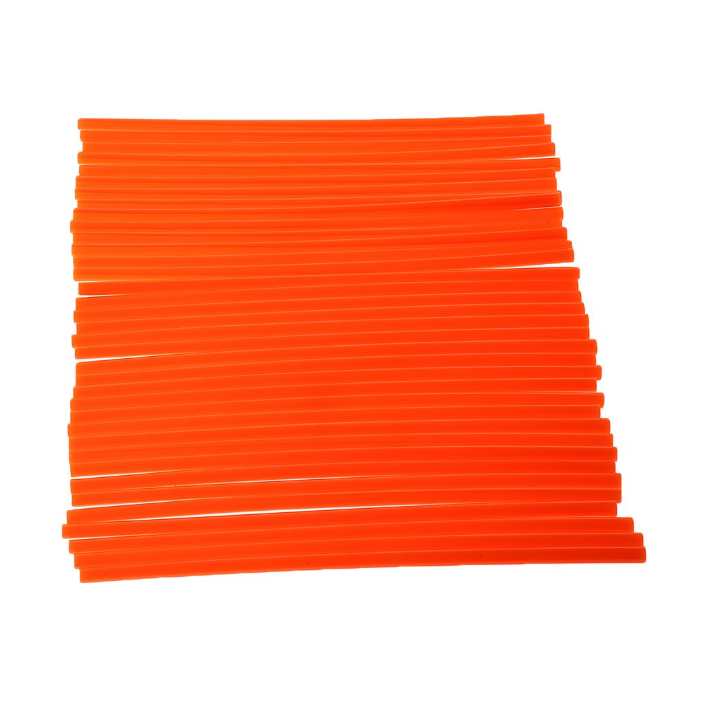 Calandis® 72 Pieces Universal Motorcycle Wheel Rim Spoke Wraps Skins Cover Red+Orange | Parts & Accessories | Motorcycle Parts | Other Motorcycle Parts-image-25