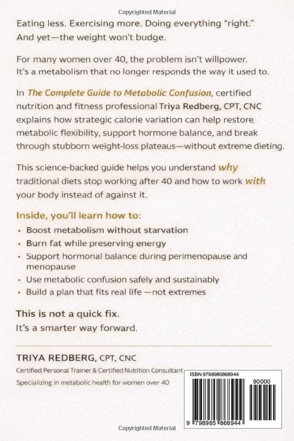 The Complete Guide to Metabolic Confusion Diet: For Women over 40 & 50,Boost Metabolism, Burn Fat, Balance Hormones, and Menopause Weight Loss Hacks! Bonus Fitness Plan & 28-Day Meal Plan - Image 2
