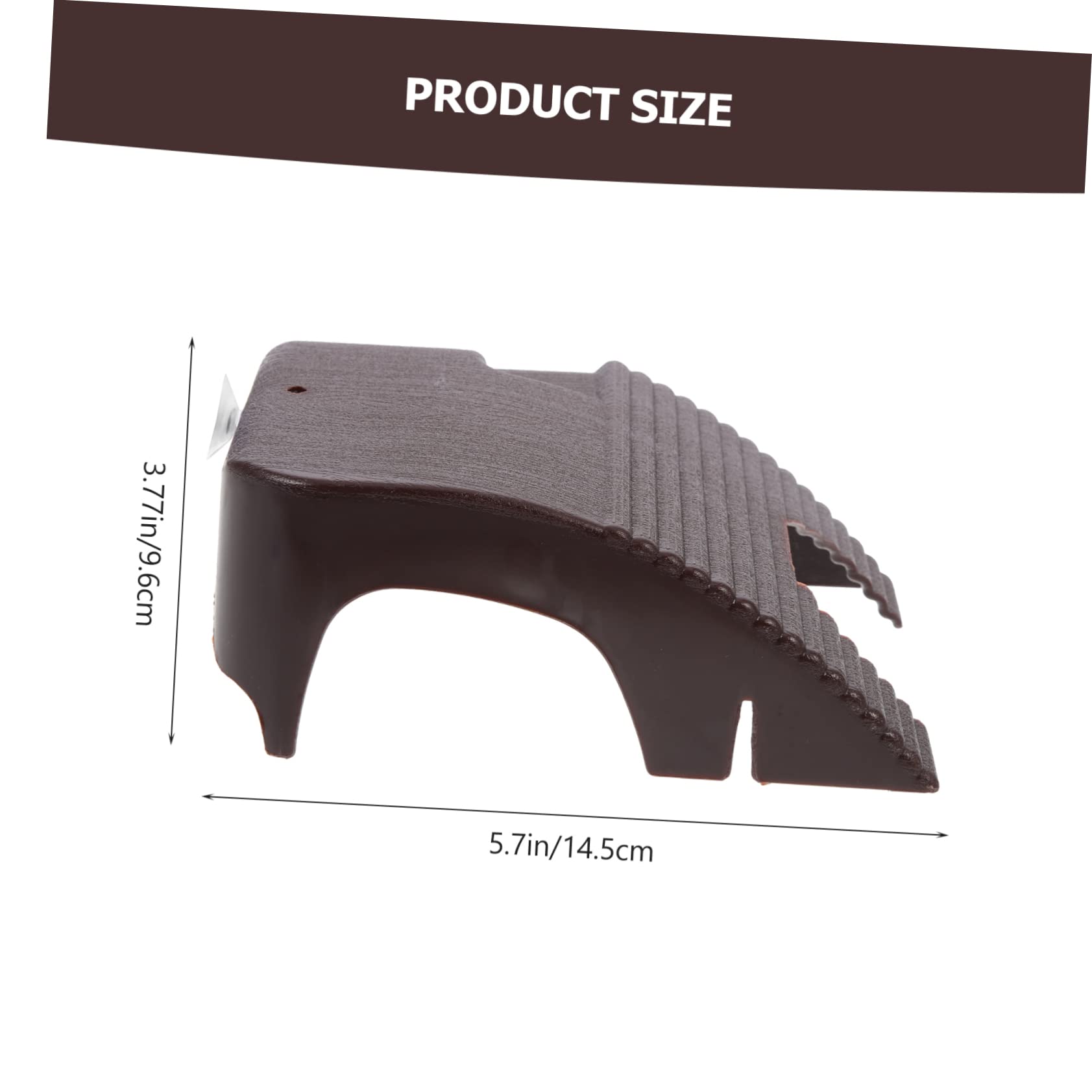 BCOATH Large Turtle Basking Platform Turtle Tank Decor Reptile Climbing Stone for Tortoise Exercise