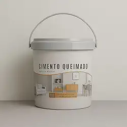 Revestimento Cimento Queimado Piso E Parede Pronto Pra Uso 5Kg