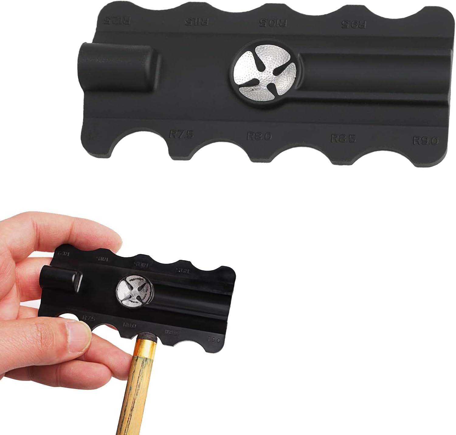 FASTFX 1 pcs 5 in 1 Cue Tip Shaper,Pool Cue Tips Trimmer Burnisher