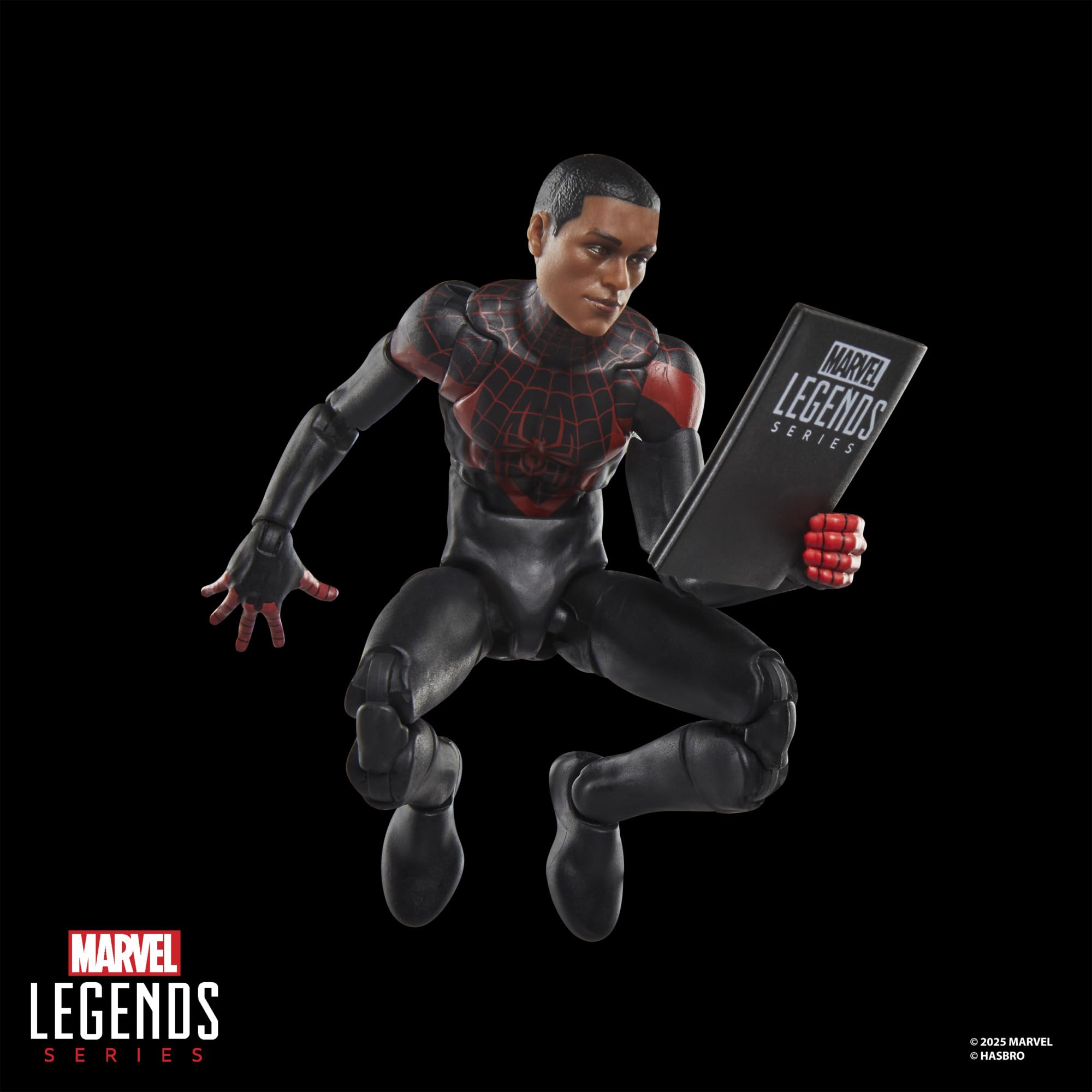 Marvel Hasbro Legends Series, action figure di Ultimate Miles Morales di Spider-Man