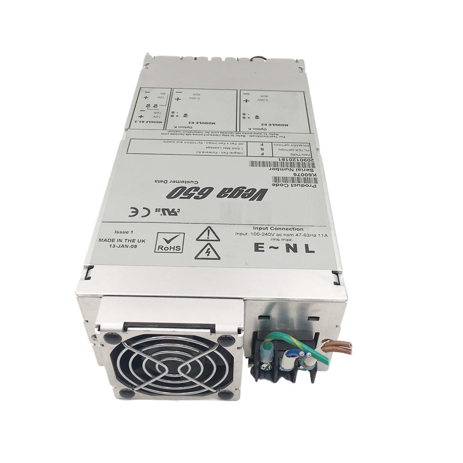JJKKOZVQF 650 Power Supply Module K60076