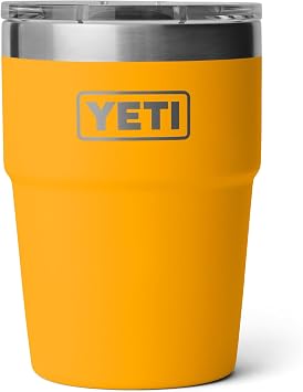 YETI Rambler 16 oz Stackable Tumbler, Vacuum Insulated, Stainless Steel with MagSlider Lid | Stackable