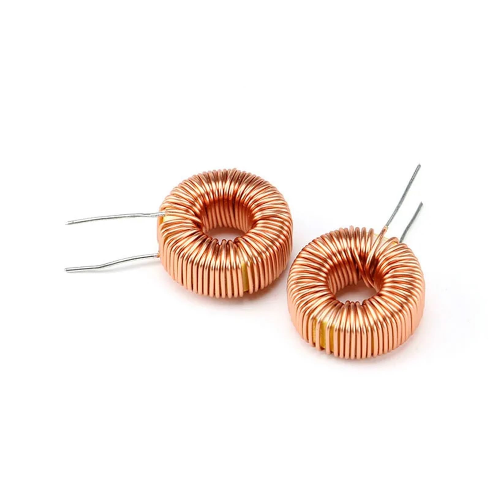2Pcs 6A Toroid Core Inductors Wire Wound DIY Mah-100uH Coil
