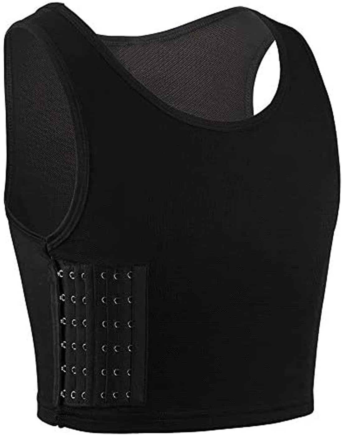 Chest Binder Underwear Tank Tops Bandage Trans Breathable Side Hook Bustier Bra