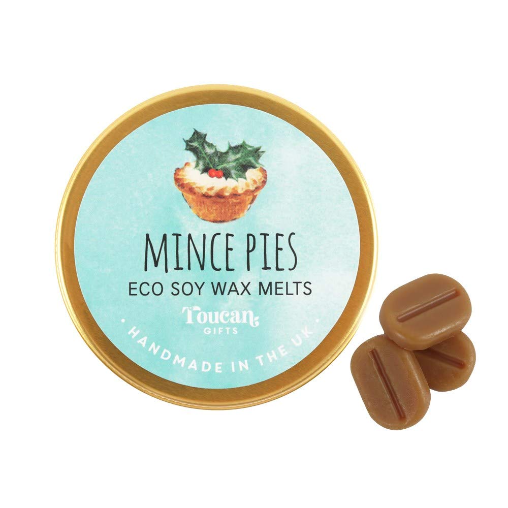 Magik Beanz Mince Pies Mini Eco Soy Wax Melts Busy Bee Candles (1 Supplied)