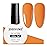 JODSONE 10ml Orange Gel Nail Polish Bright Orange Gel Polish Nail Manicure Salon DIY at Home High Gloss Soak Off U V