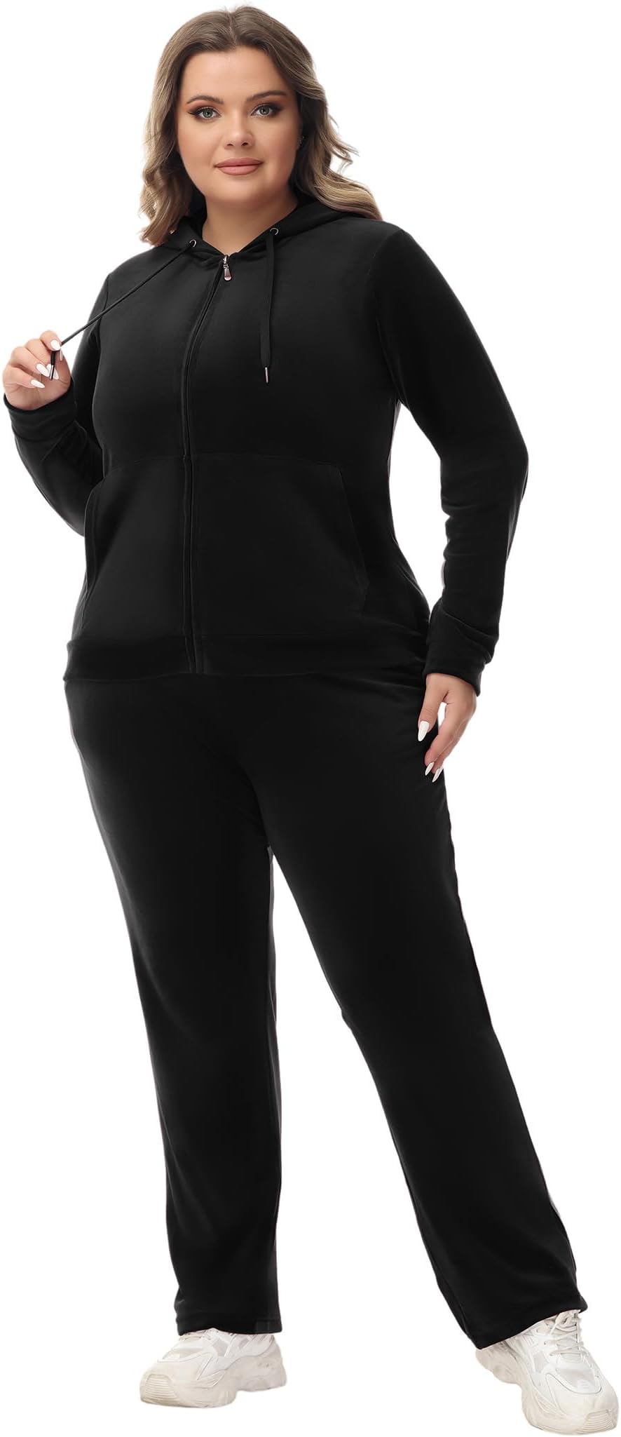 og big bling velour track pant