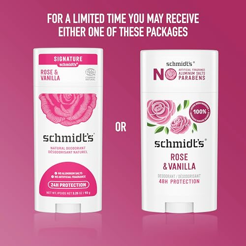 Schmidt'S FETEGT1567 Aluminum-Free Vegan Deodorant Rose & Vanilla thumb #4