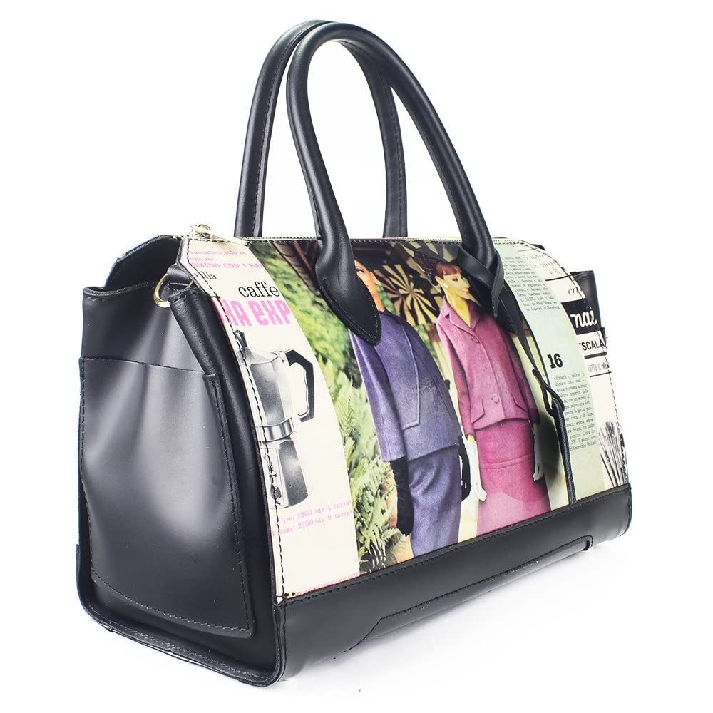 Audrey Bag - Borsa in Pelle Donna - Borse Vintage IBOTTEGAI Made in Italy
