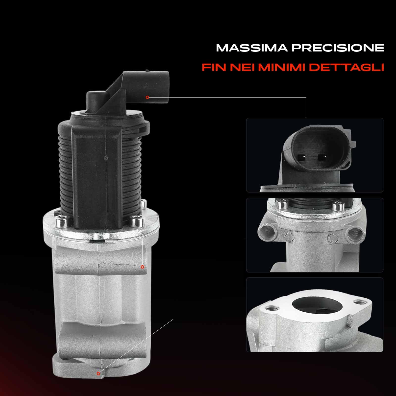 Frankberg Valvola EGR Diesel Compatibile con Stilo 192 1.9L BR.A.Vo II 198 1.9L Doblo MPV 119 223 1.9L Stilo Multi Wagon 192 1.9L 147 937 1.9L Replace# 55182482