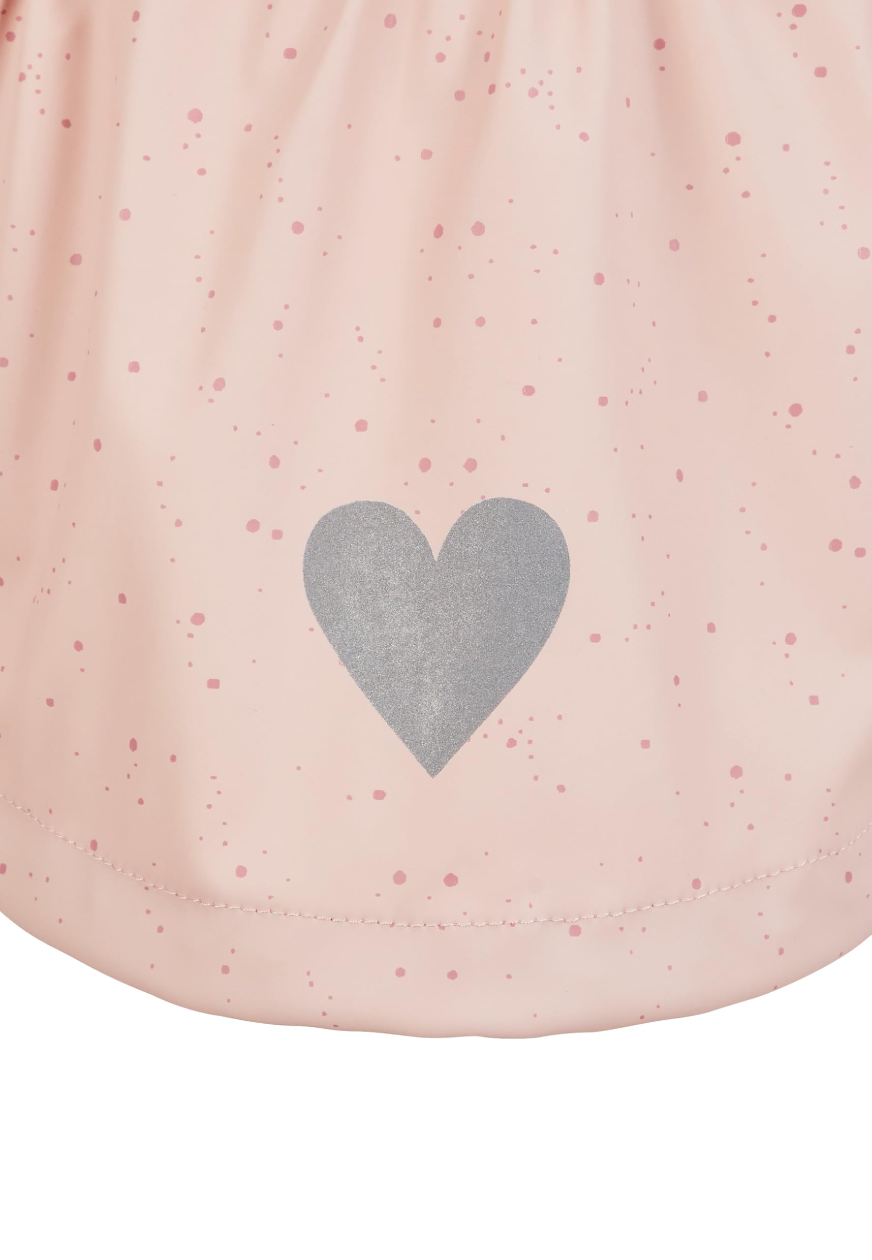 Sterntaler Regenjacke ungefüttert Punkte - Kinder Regenjacke wasserdicht - Mädchen Jacke mit verschweißten Nähten Kapuze und reflektierendem Detail - robuste Regenbekleidung