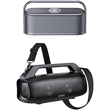 Soundcore Anker Motion Boom Plus IP67 Altavoz Exterior Motion X600 Altavoz Bluetooth Port&aacute;til con Audio Espacial Hi-Res Inal&aacute;mbrico, Sonido 50W, IPX7 Impermeable, 12H Long Playtime, Pro EQ   