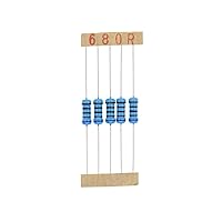 Vista 118 de 100PCS 1 vatios 1W 0R1 0.1 ohmios 1% resistencia de película metálica