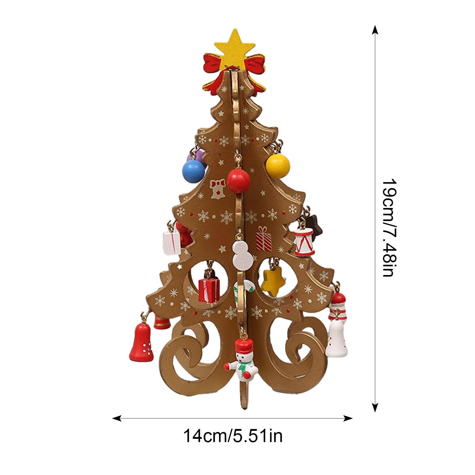 Ornamenti per titolari di Argento di Natale,Divertenti Cartoline d'Argento di Natale | Divertente Ciondolo Albero di Natale in Legno con benedizioni, può Essere Scritto sul Retro