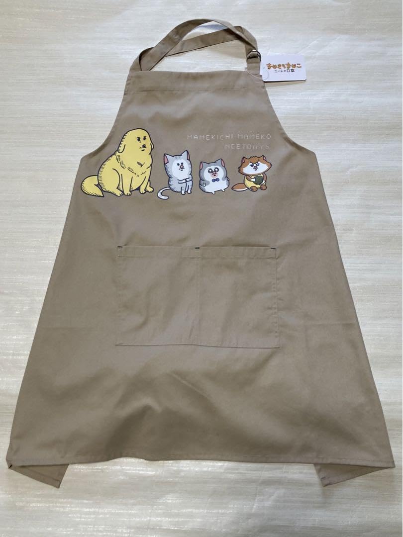 まめしばになりましたm(_ _)m❣️ 手作りエプロン２枚セット❣️前掛け Amazon.co.jp: まめきちまめこ エプロン : ホーム＆キッチン
