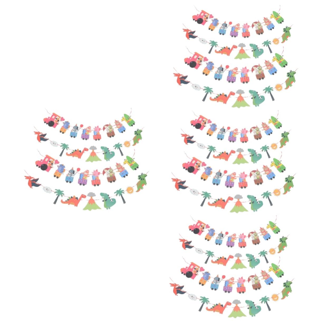 TOPBATHY 4 Set Bandiera Decorativa Hawaiana Decorazioni Per Esterni Luau Forniture Per Feste Hawaiane Accessori A Tema Hawaiano Accessorio Per Scena Di Festa Hawaiana Forniture E 4 pezzi * 4