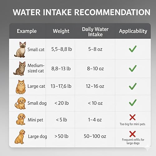 Miniatura 9 de Fuente de agua para gatos de acero inoxidable, dispensador automático de agua para gatos y perros, fuente de agua para gatos y perros, fuente