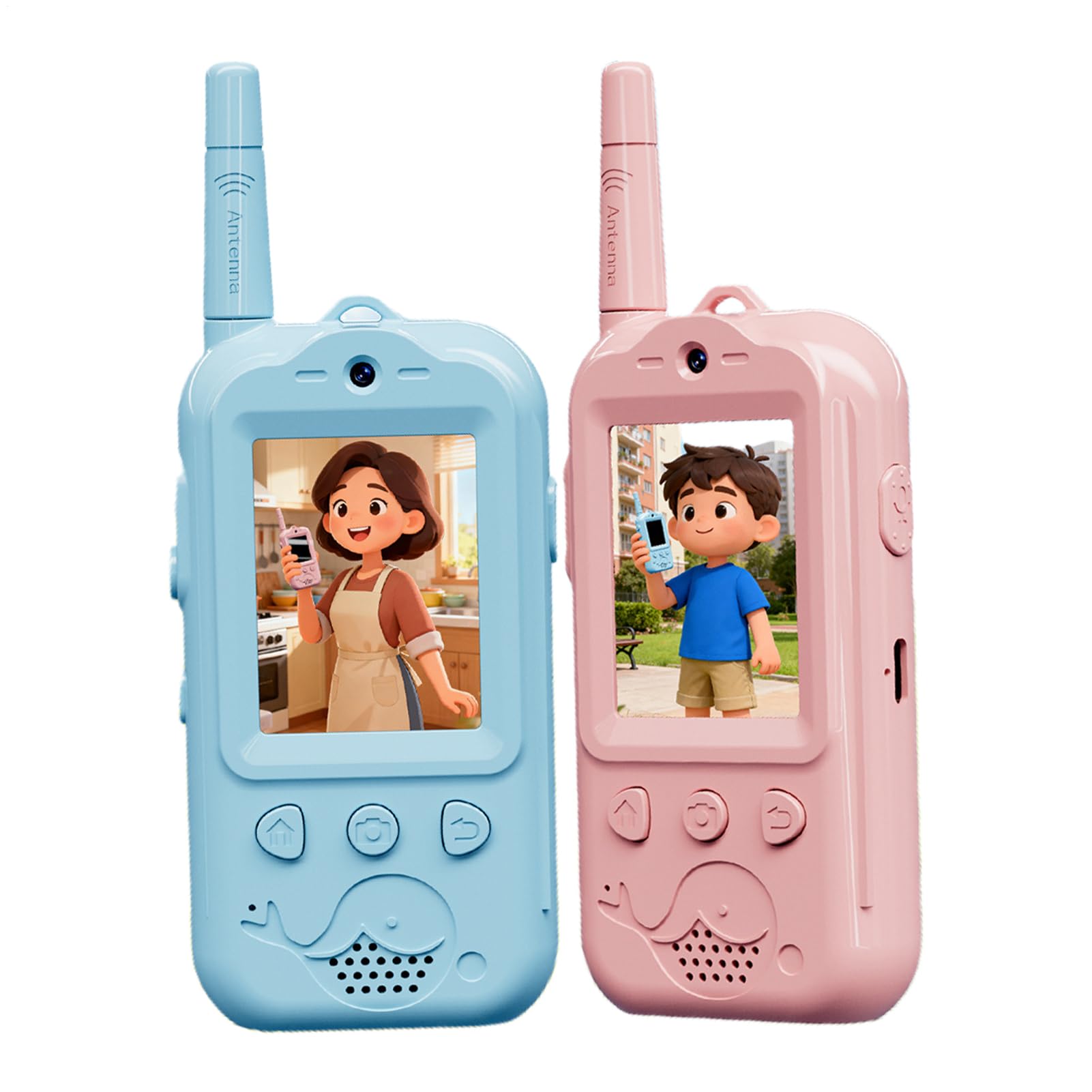 Walkie Talkies para Niños Herramienta De Monitoreo Remoto En Tiempo Real