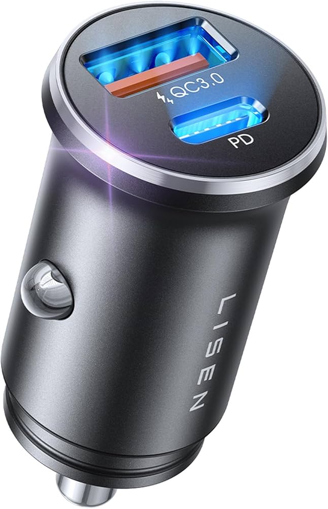 Amazon.co.jp: LISEN 最強コスパ シガーソケット usb-c 36W しが