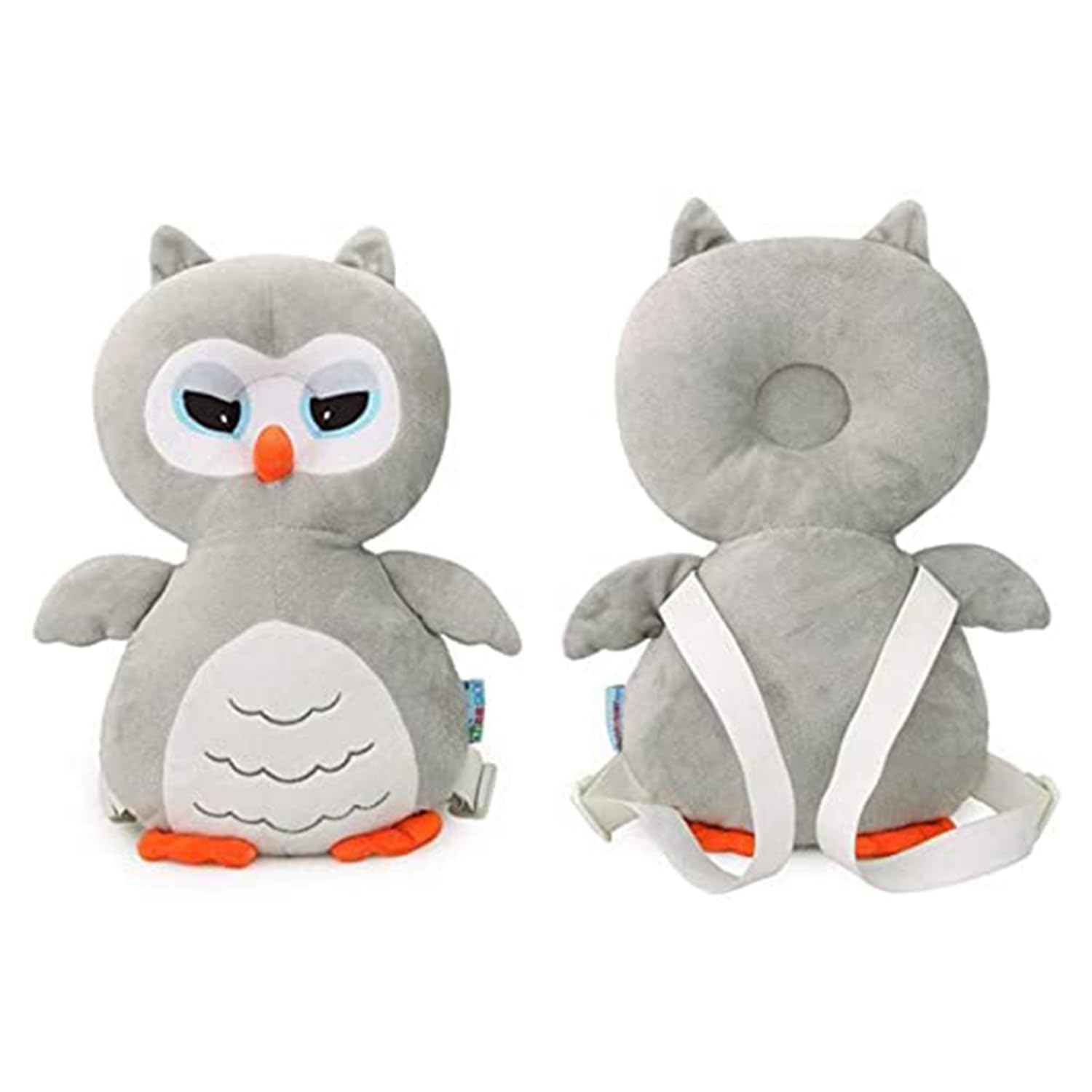 Head Protector Cushion Plush Soft Toy Early Learning Toy Fall Protection Helmet Baby Head Protector Child Adjustable Shoulder Strap (Head Protector)