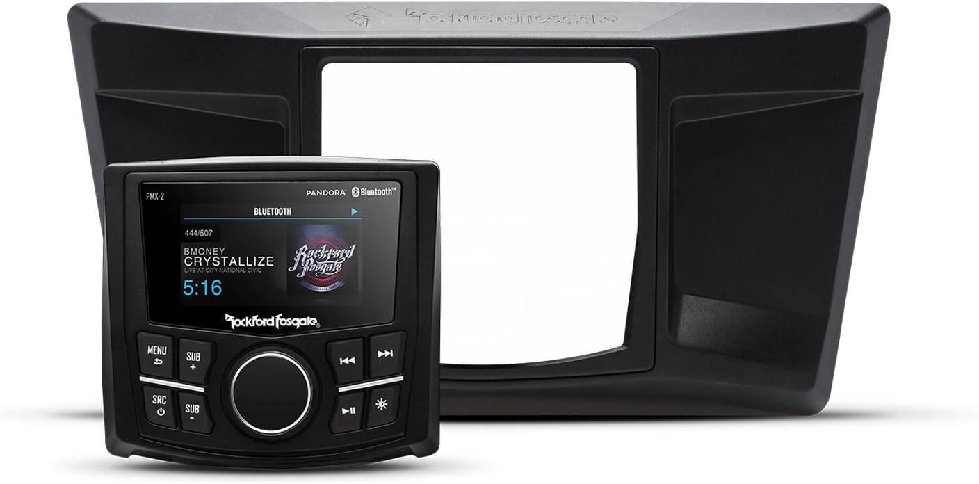 Rockford Fosgate YXZ-STAGE1 Stereo Kit for Select 2016-2021 Yamaha YXZ Models