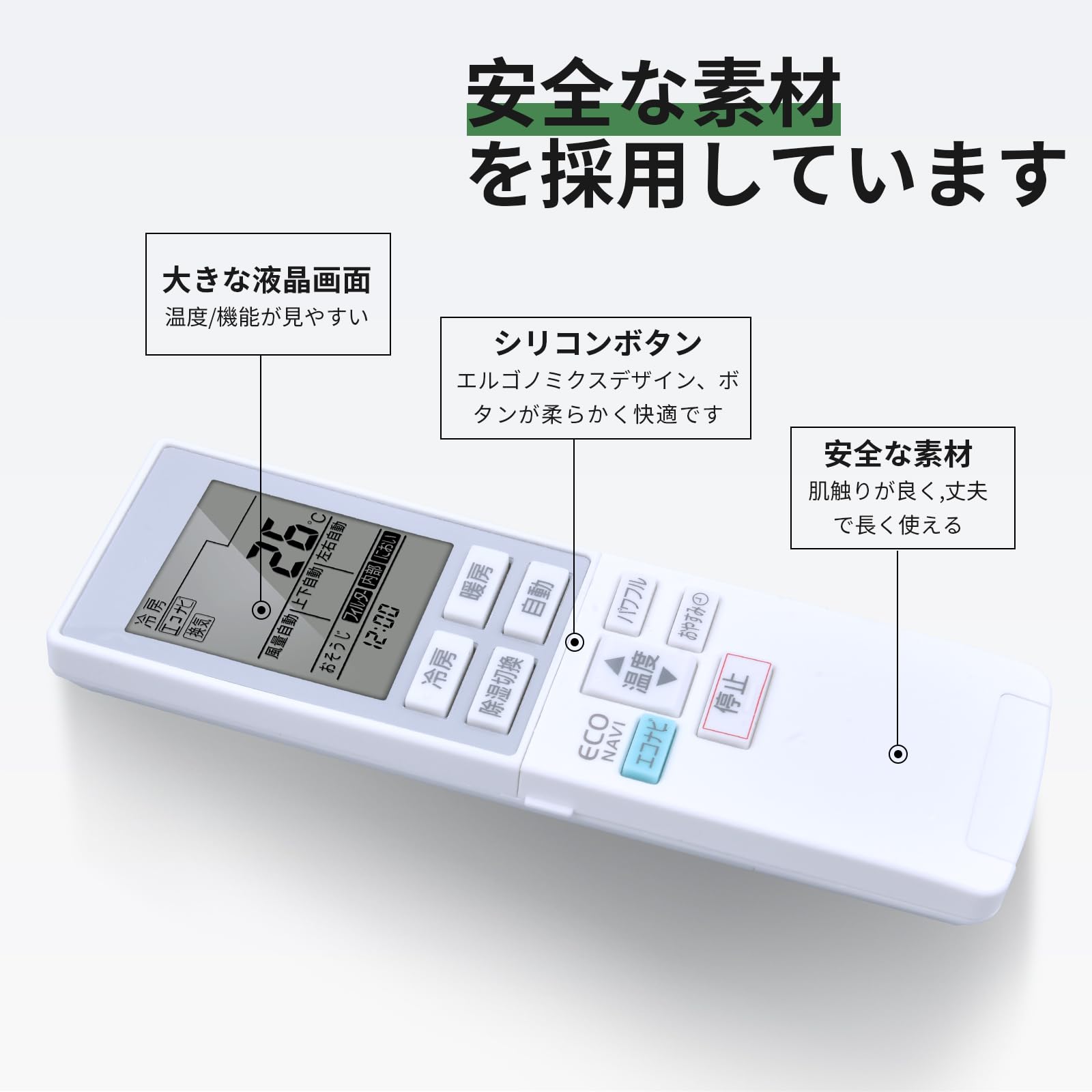 Amazon.co.jp: エアコンリモコン A75C3609 CWA75C3610X パナソニック用