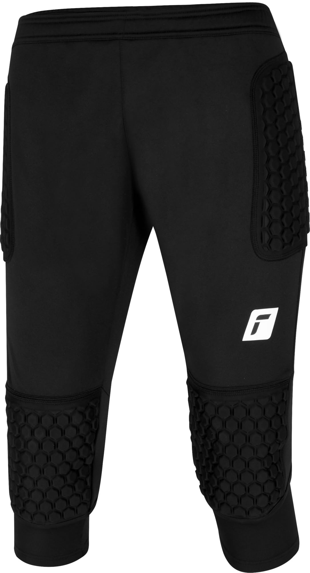 Reusch Torhüter Contest 3/4 Short Advance Junior - Pantalon de Gardien de But de Football rembourré pour Enfant - Bermuda - Garçon