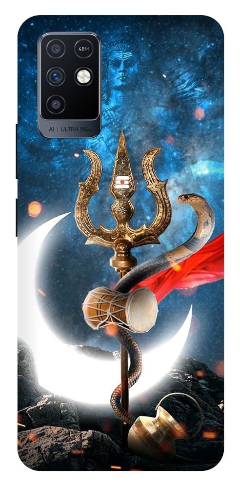 D.R. Communication Printed Back Cover for Infinix Note 10 Soft Silicone.