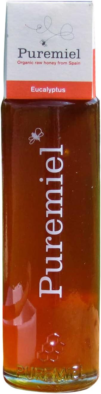 Puremiel Raw and Organic Eucalyptus Honey, 12.3 Ounce