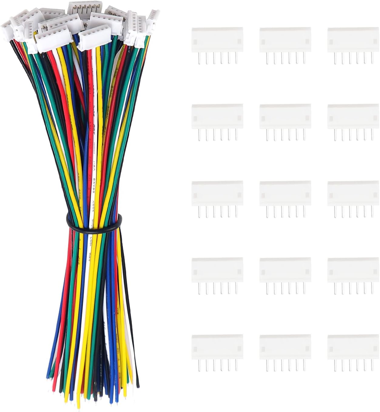 20 Sets Mini Micro JST 2.0 PH 3 Pin Connector Plug Male & Female With 150mm Cable In At - Foto 5