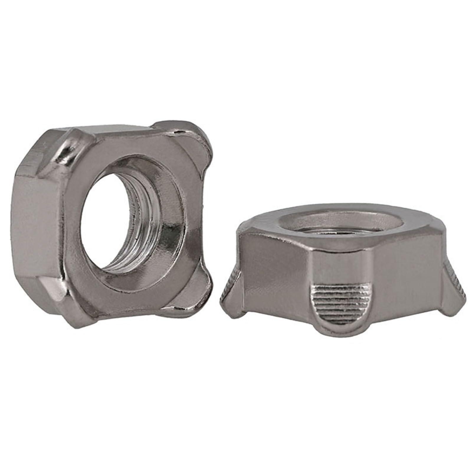 Dado for saldatura quadrato in acciaio inossidabile 304 da 10 pezzi M3-M12