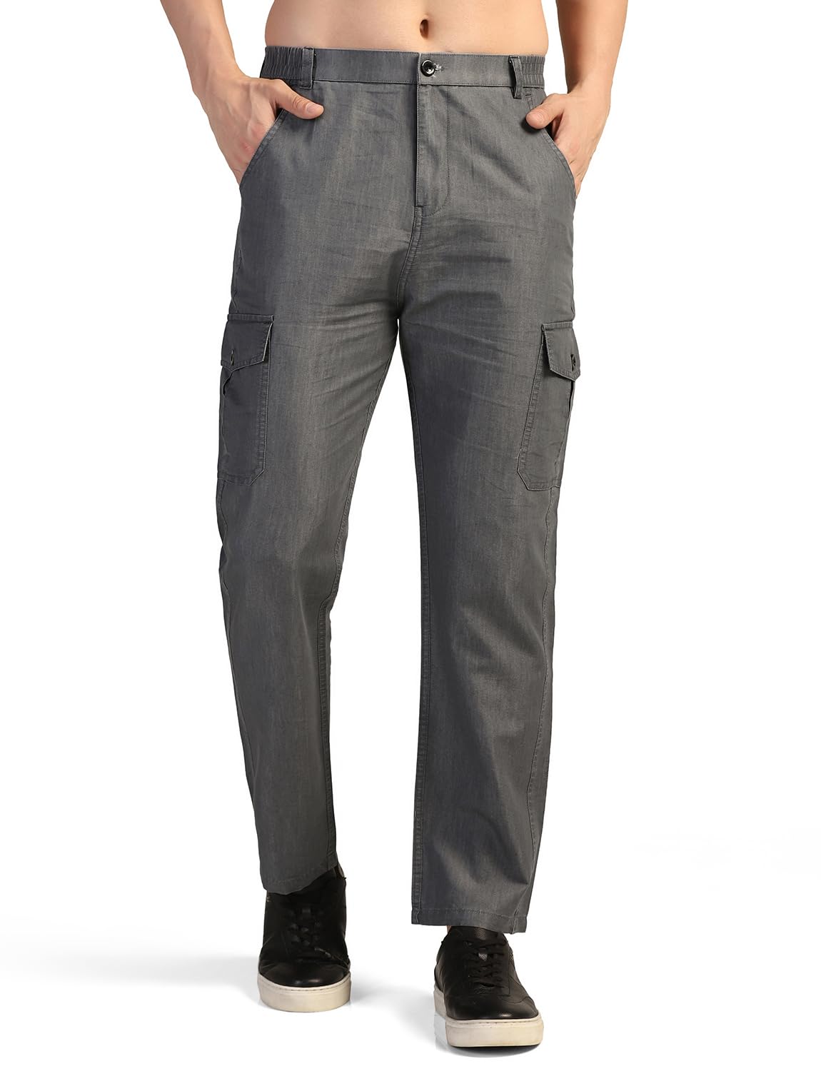tagdo Men's Straight Fit Cotton Cargo Jeans Pant (2040)-picture-29