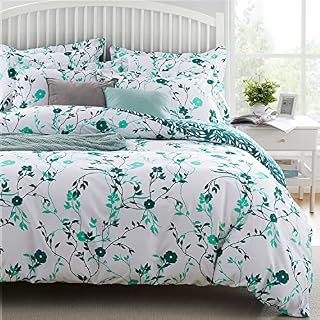 Imperial Rooms King Size Duvet Cover Set (230 x 220 Cm) 3 Piece Hypoallergenic Printed Bedding Set Kingsize Quilt Cover Reversible Bedding Sets with Pillow Case (Ochre Blossom)