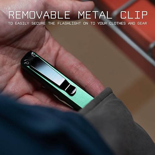 Miniatura 7 de Monstrum Linterna de bolsillo delgada Tracer Pen de 1000 lúmenes  Azul real