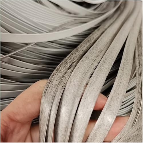 Miniatura 4 de Queenbox Material de reparación de mimbre de plástico PE de 0.315 in x 32.8 pies, muebles tejidos de ratán plano para silla de reparación de punto,