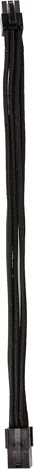 Silverstone Tek Sleeved Extension Power Supply Cable with 1 x 6-Pin to PCI-E 6-Pin Connector (PP07-IDE6B)