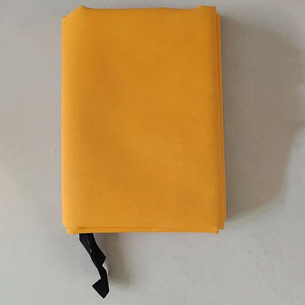 Capa Ignífuga De Emergencia con Capucha: Manta Ignífuga De Fibra De Vidrio Recubierta De Silicona, Cubierta De Seguridad Resistente Calor para Escapes. Manta Ignífuga.