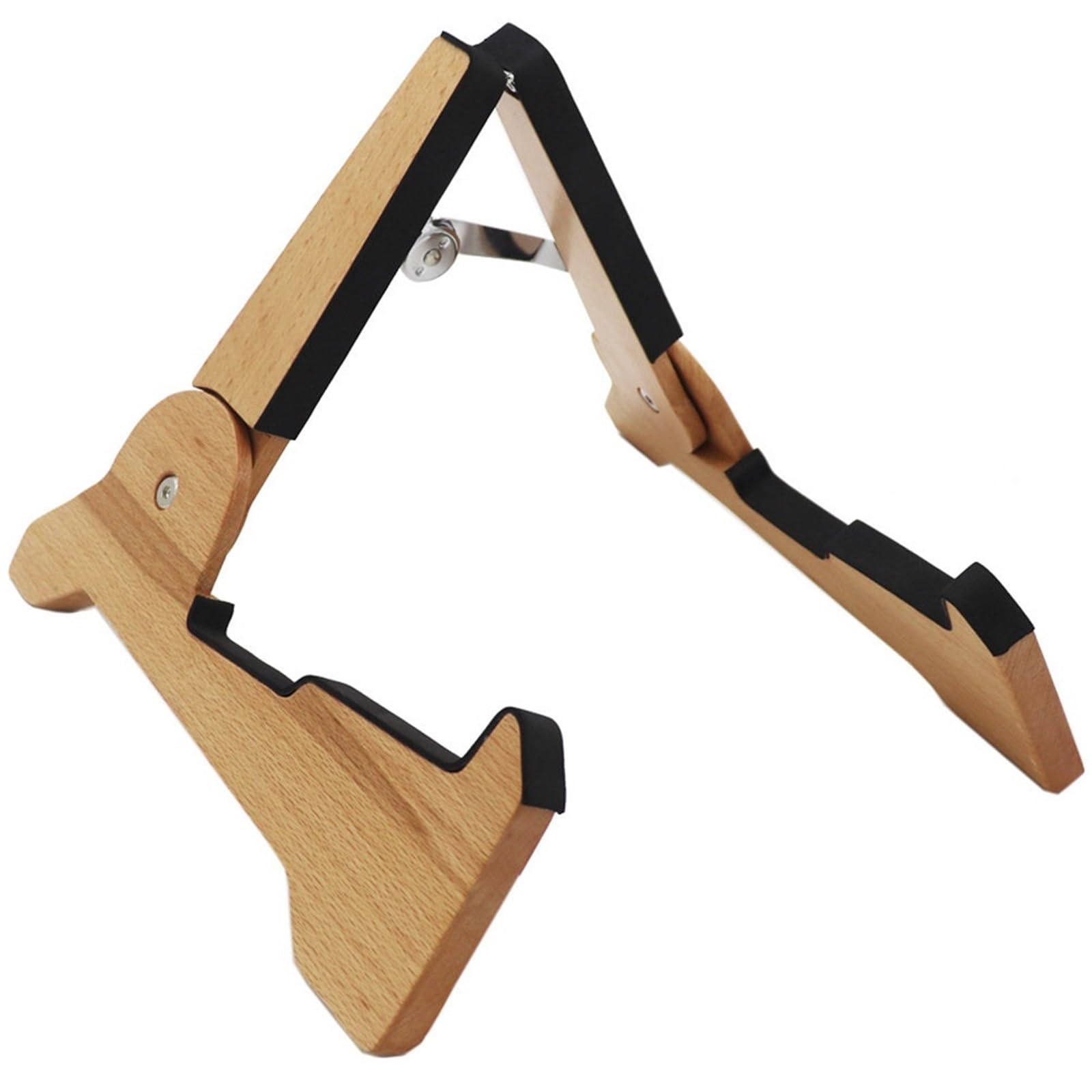 Supporto per chitarra in legno Porta chitarra portatile pieghevole in legno leggero
