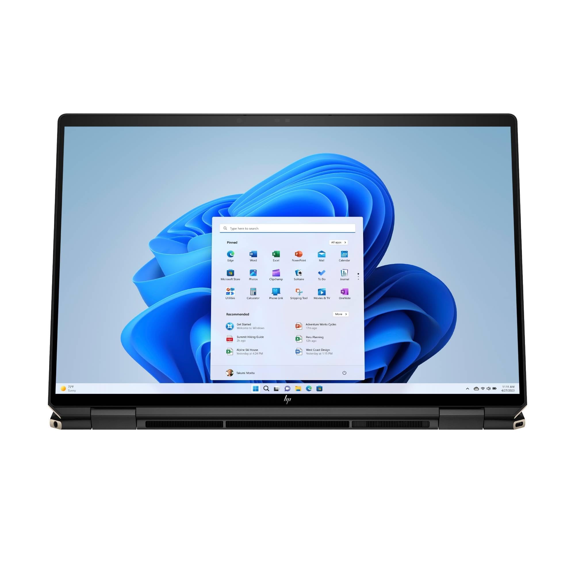 HP Spectre x360 Ordinateur portable convertible 2 en 1 | Intel Core Ultra 7 155H avec IA intégrée | Écran tactile IPS WQXGA 16" | RAM 16 Go | SSD 1 To | Intel Arc Graphics | Win11 | Clé copilot QWERTZ