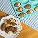 Webake Madeleine Pan 18 Cavity Silicone Madeleine Mold for Small Cake, Candy and Cookies