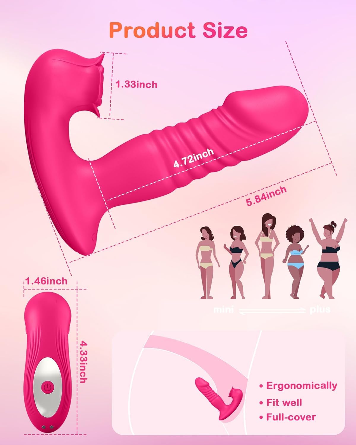 Masaje,Vîbrâdorâdor Mùjêr Jùgṹetës Erótîcoš pro 2 sùcciønadør de Clîťoris Femènịnô, 10 * 10 modos Juguetês Sḙxuálęs Para Pàrejàs Sêxuàles Familiar Masaje Relajaciónresistente al agua(rosa-1)