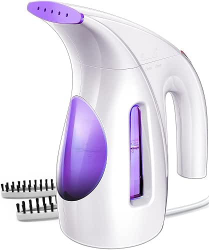 HiLIFE Steamer for Clothes, Portable Handheld Design, 240ml Big Capacity,