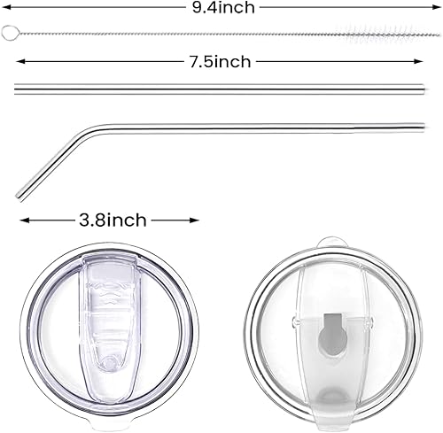 Miniatura 5 de Vaso Shaun de 30 Oz Aislado The Steel Sheep con tapa y popote de acero inoxidable Café