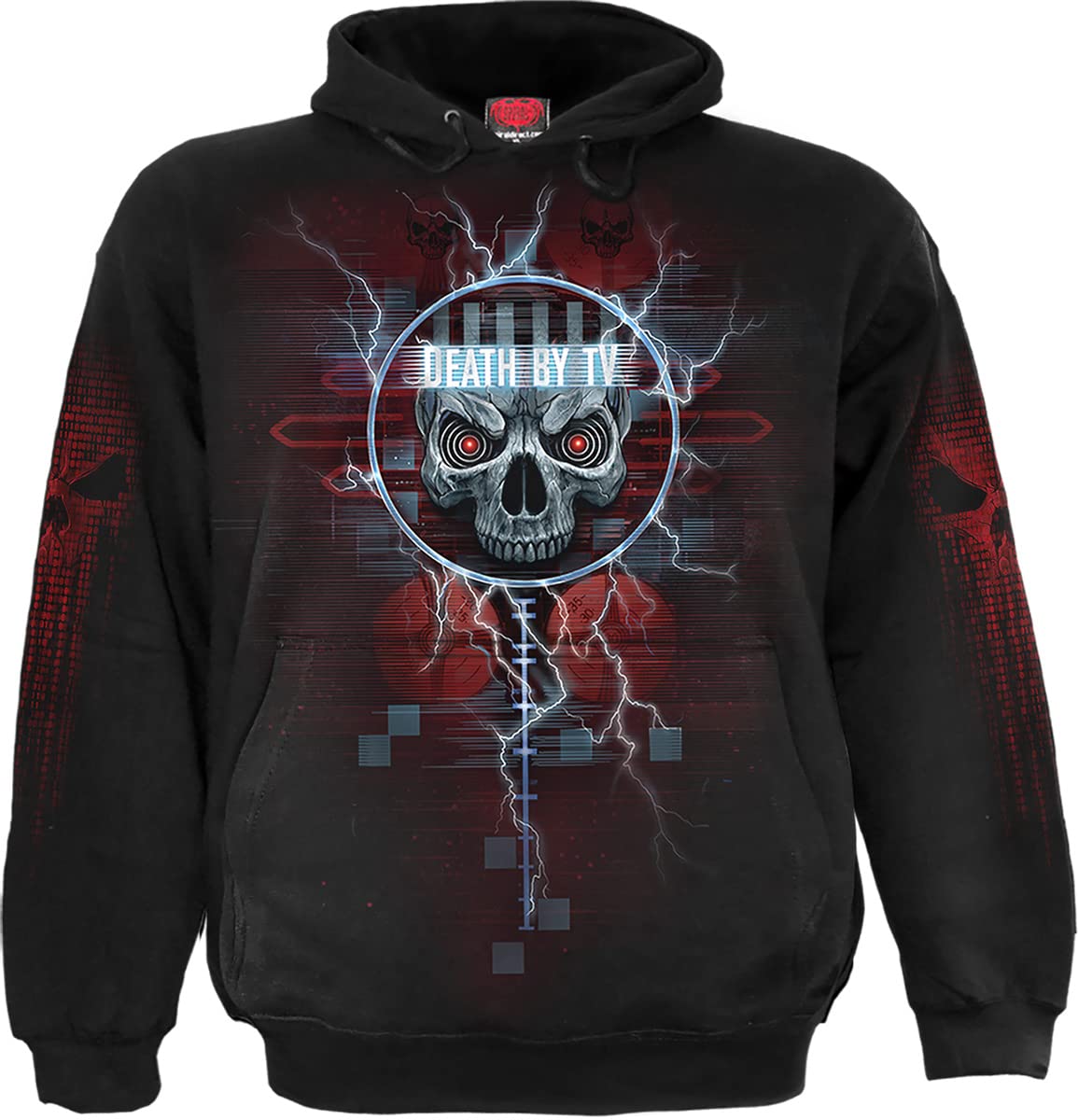 Spiral - Death By Tv - Hoody Black - L