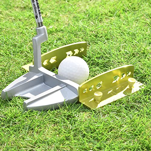 Moyodor Golf Putt Trainer | Putting Gate Practice Tool With Travel Case - Imorove Your Golf Putting Skill Putt Golf Training Aid Putter Path #TOP1