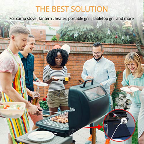 Gasland 5Ft Propane Regulator And Hose,Universal Grill Regulator Replacement For Weber, Charbroil, Nexgrill And More Bbq Appliances, Max 80,000 Btu, 3/8" Female Flare Nut, Csa Certification #TOP2